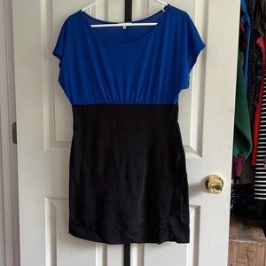 2 tone Body con dress